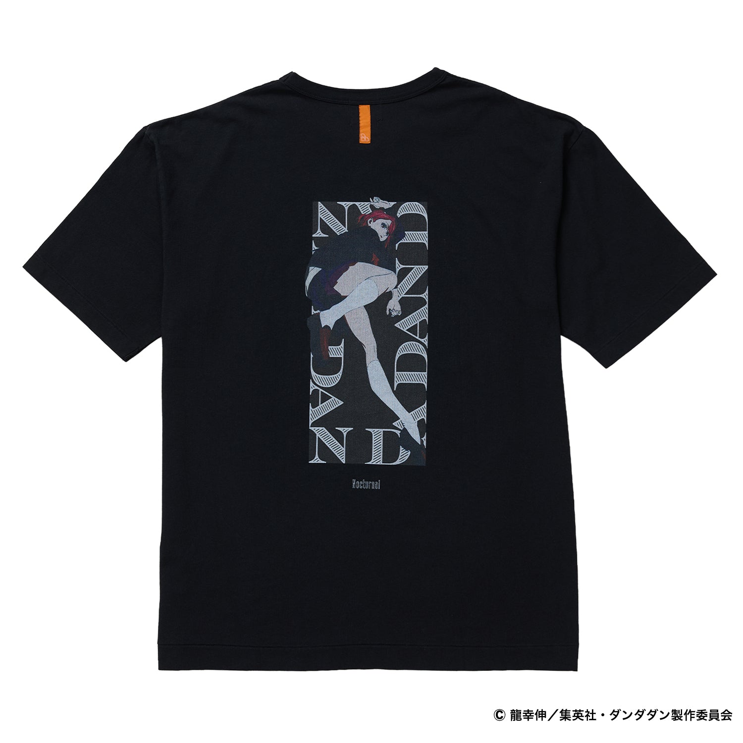 ダンダダン 非売品Ｔシャツ ダンダダン Tシャツ XLサイズ 黒 アニメT UFO 牛 海外