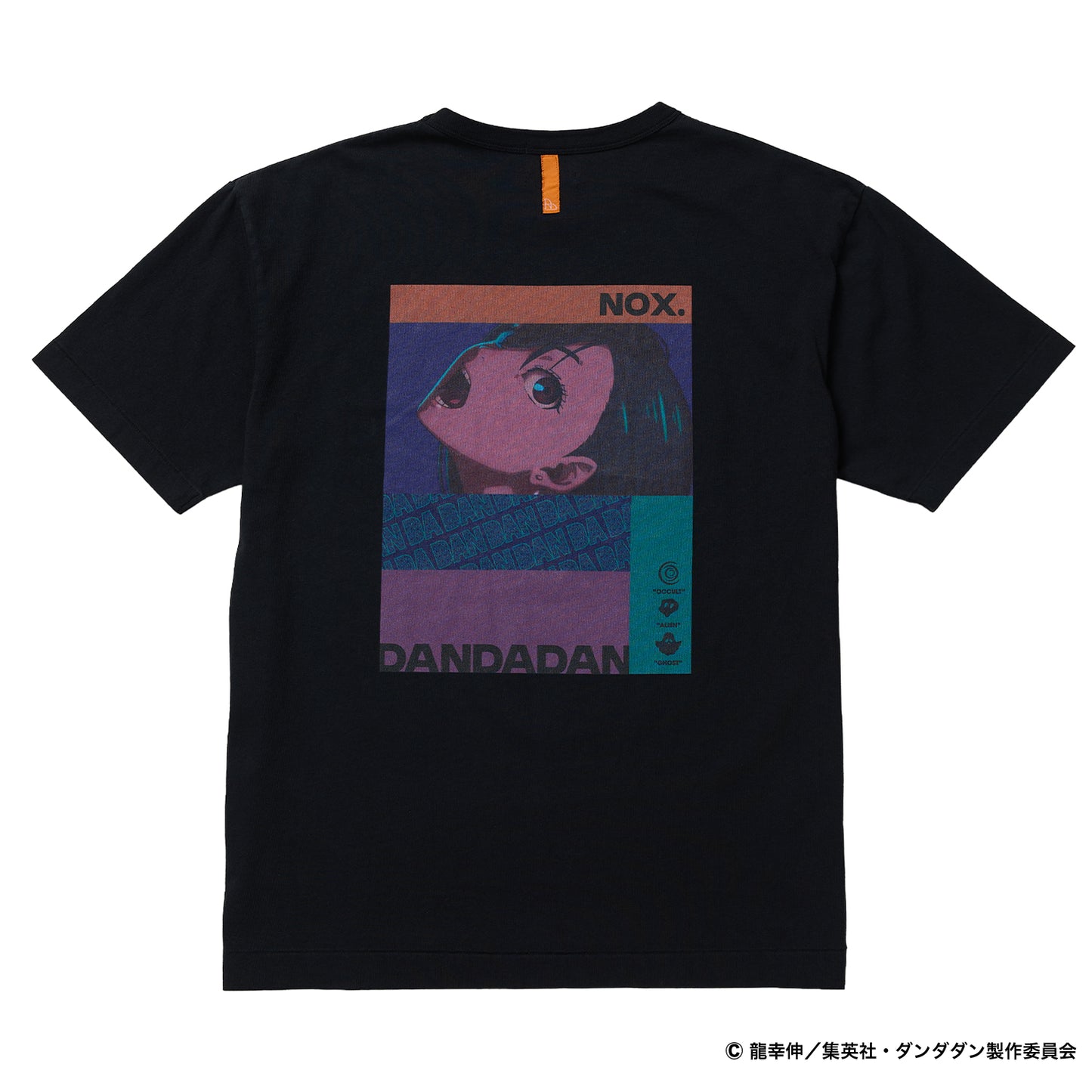 Nocturnal×ダンダダン Momo OP Face Tee（Black）