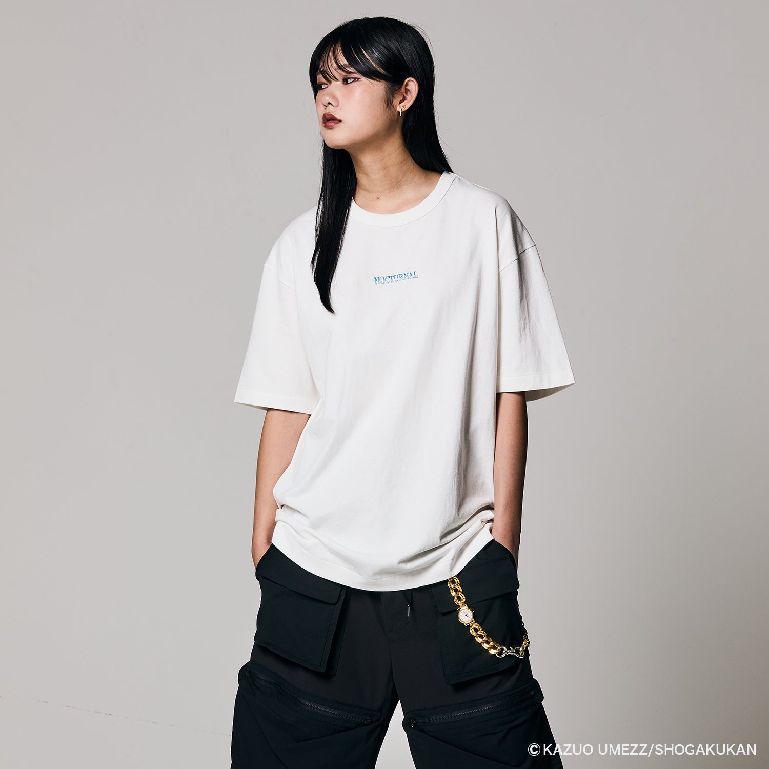 nyunyom様ブラックタグ付き翌日発送 Nocturnal 洗礼 BAPTISM Tee 001（White） – Nocturnal design