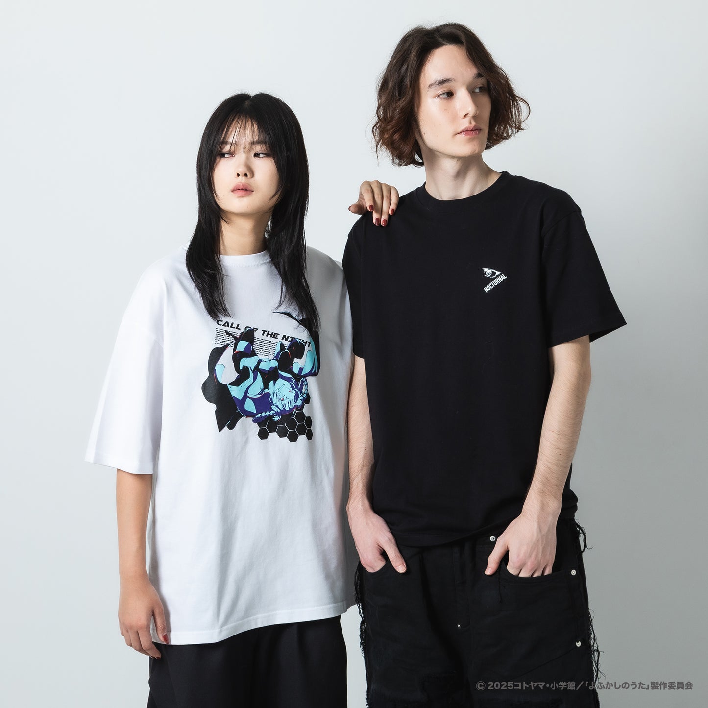 Nocturnal よふかしのうた Mysterious girl Tee