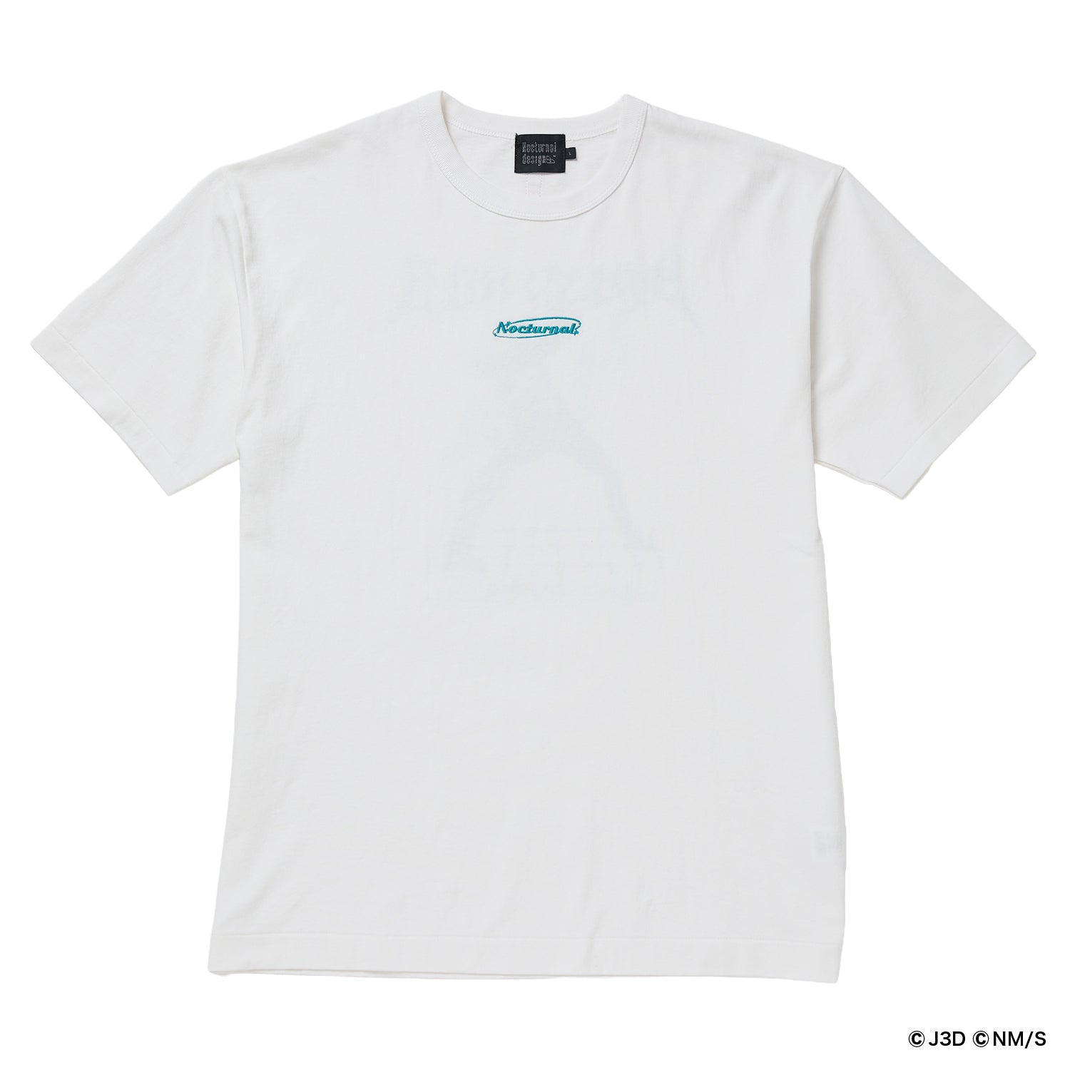 Nocturnal 怪獣8号 3DFont Basic Tee（White） – Nocturnal design