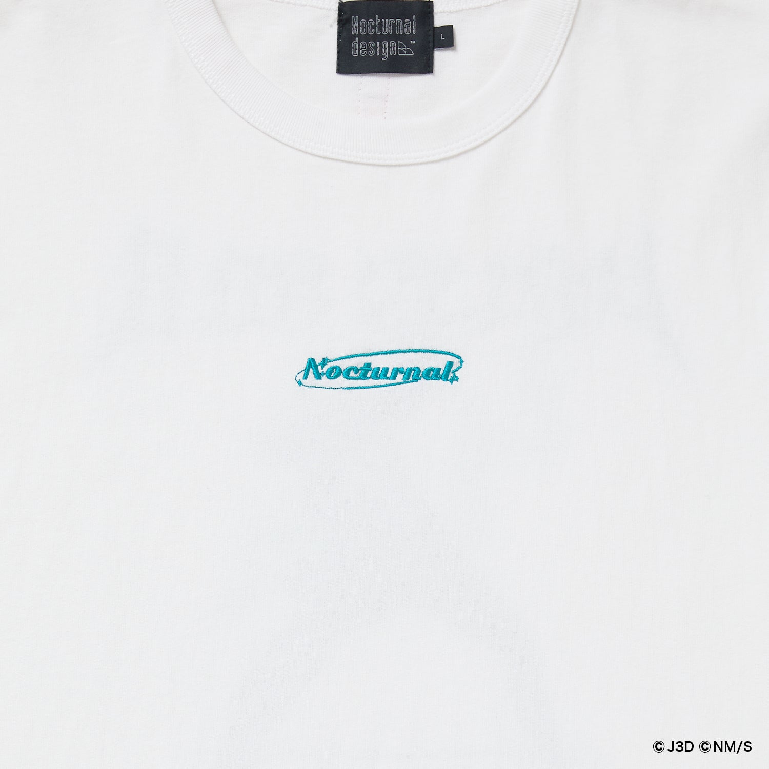 Nocturnal 怪獣8号 3DFont Basic Tee（White） – Nocturnal design